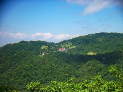 反対側には六甲牧場が見える