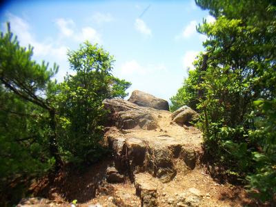 あっという間にシェール槍のピークに着いた