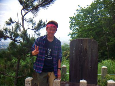 人がいたので一応記念撮影をとってもらった