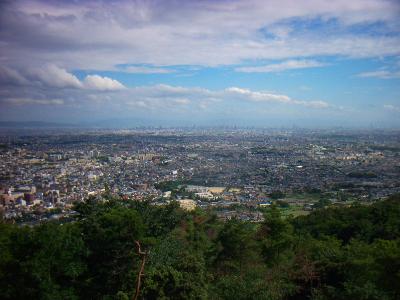 わくわく展望台から大阪方面
