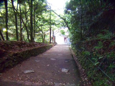 最初の箕面公園入り口が見えた。お疲れ様でした