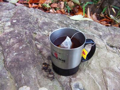 食後はやはり紅茶にした。コーヒーでもいいんだけど、なんか気分的にティーって感じだった