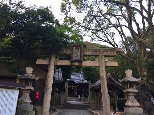 才天満社からスタート