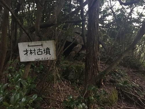 奥の石が才村古墳らしい