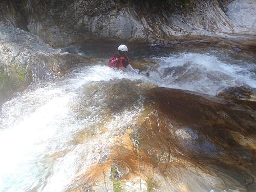 S嬢が早速スライダー