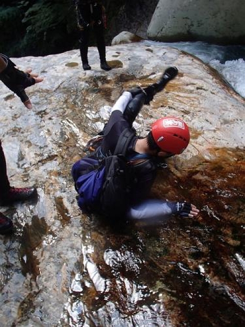 自分のツルッとを登山好人さん撮影・・・グッドタイミング！？いやバッドタイミング！？