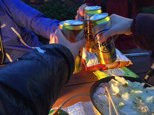 かんぱ～～～～い！！スクリームさんのパンパンになったポテチの処理は動画にて！