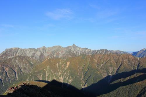 南岳～槍ヶ岳