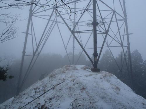 大峰の鉄塔、実は初めてだったかも