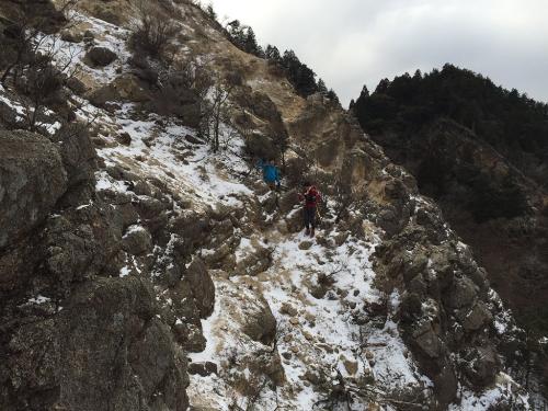 ちょいデンジャーな下り