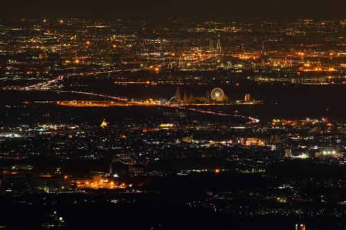 望遠で長島スパーランド