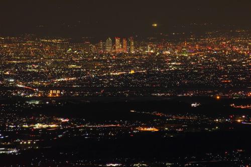 望遠で名古屋のビル群撮影