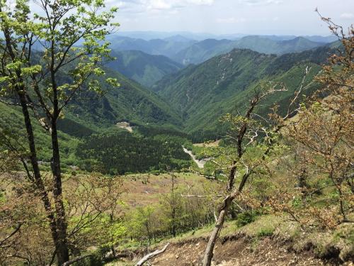 神仙平の上部から