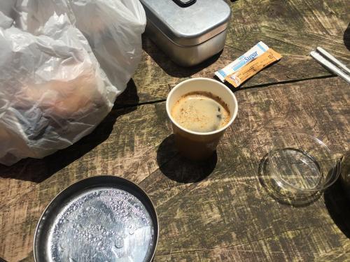 食後のコーヒーを頂きました