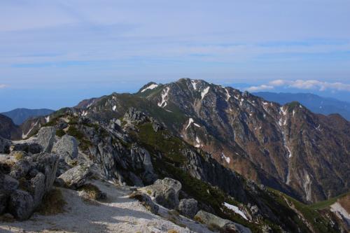 南駒ヶ岳の山容がかっちょいい～