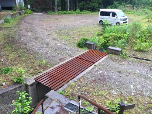 駐車場に到着。本日もお疲れ様でした～～～