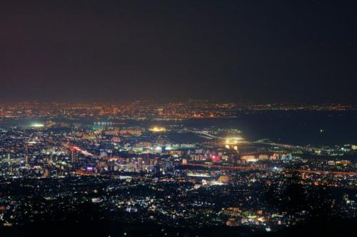 大阪湾をズームで撮影してみた