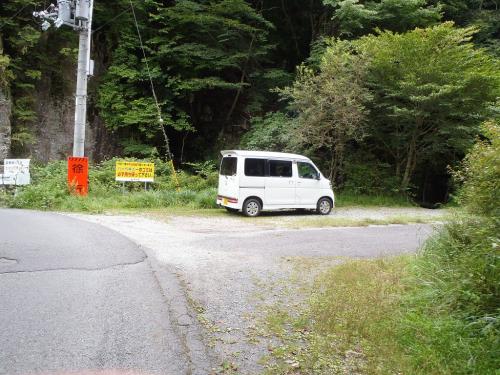 駐車場所に戻ってきました