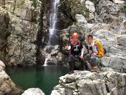 記念撮影をとる