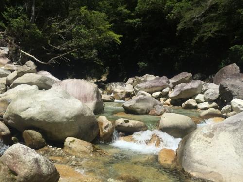 さあ入渓ポイントに入って今年もスタート