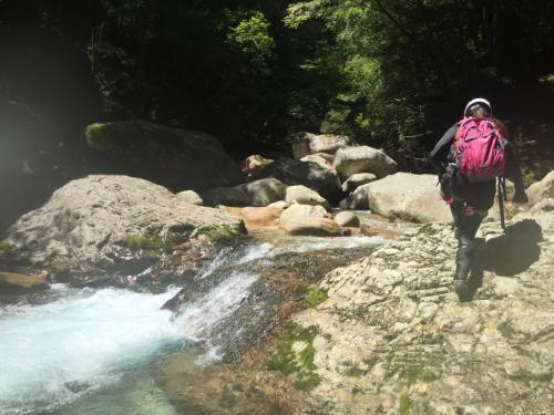 どんどん遡行していきます