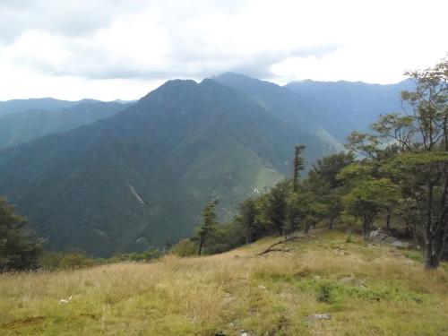 バリゴヤから稲村ヶ岳までハッキリみえる