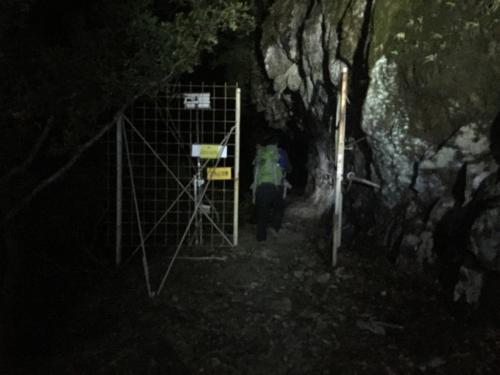 ゲートを通ると