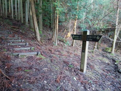 山頂まで2.8kmがんばります