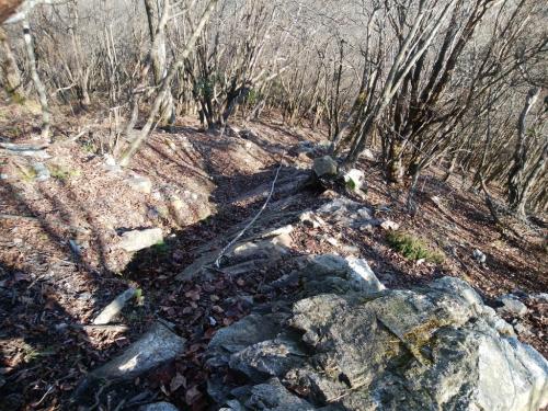 はじめての鎖場