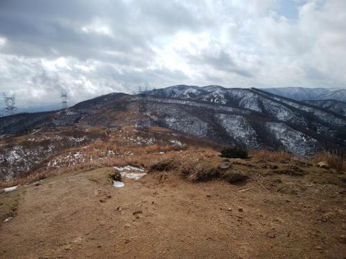 さあ、続いては寒風目指します。ちなみに寒風は赤坂山より標高が高い
