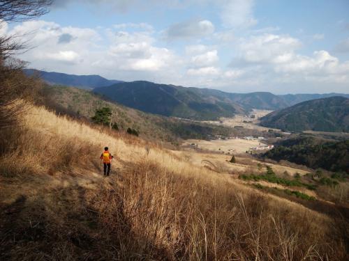 旧ゲレンデのトップ？付近に出てきた