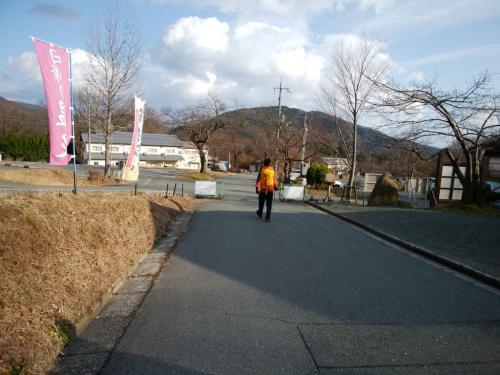 駐車場に戻りました。お疲れ様でした～