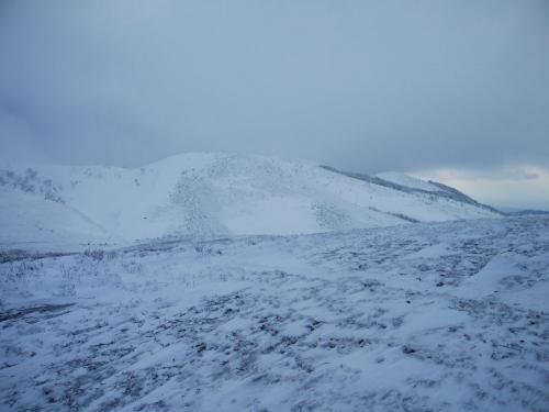 霊仙山側の稜線も見えてきた