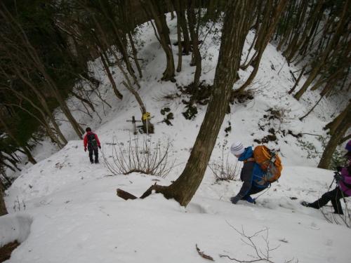 汗拭峠までもどってきた。結構早いペースだった