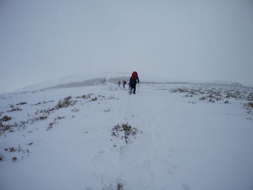 なんとか根性つけて竜ヶ岳のピークを目指す。これで本当に終わり！？この先にまだなんかあったらどうしようかと思ったけど・・・