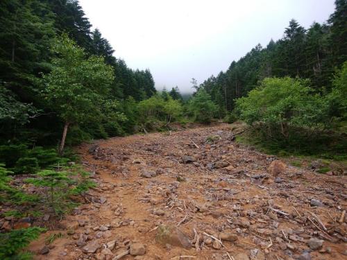 この砂防までくればあと少し