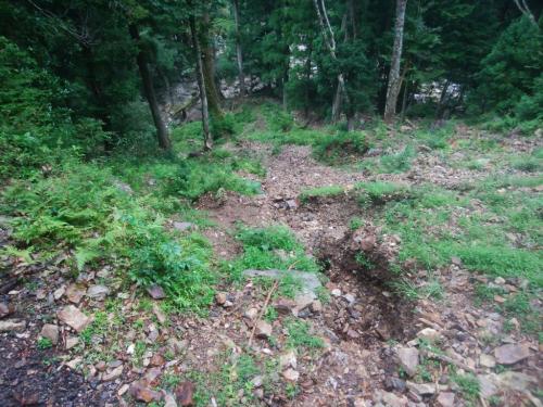 おっと、崩れてる・・・これはやばい