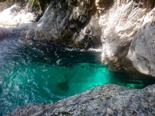 ここ飛び込み台。いいジャンプポイントでした