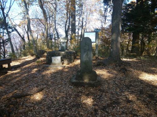 天上山の山頂はこんな感じ。先を進みます