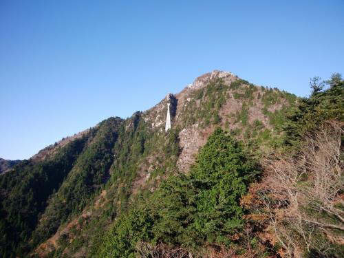 御在所岳のピークを振り返る