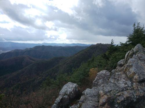 岩の上から展望良し！