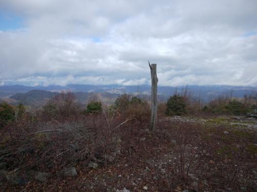 東のほうは山がガスってた
