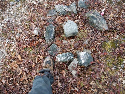 欠けてる？三角点があったので撮影