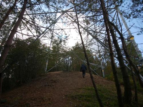 尾根について鉄塔に到着
