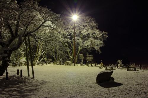 山頂広場はこんな感じでなかなか絵になる