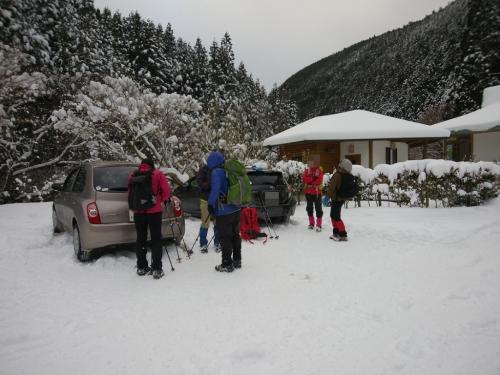 準備が終わって出発