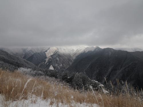 眺望はこんな感じでガスって見えない