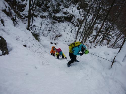 急登をえっちらほっちら