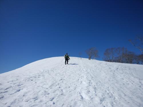 えっちらほっちら登っていきます