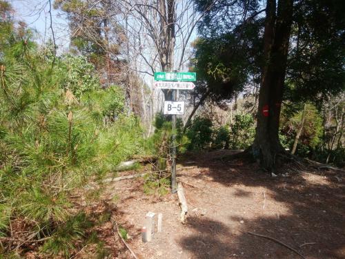 雪彦山の三角点、地図上での雪彦山（915.2m）に到着